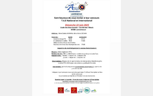 CONCOURS TAE à Lannemezan le 22 juin